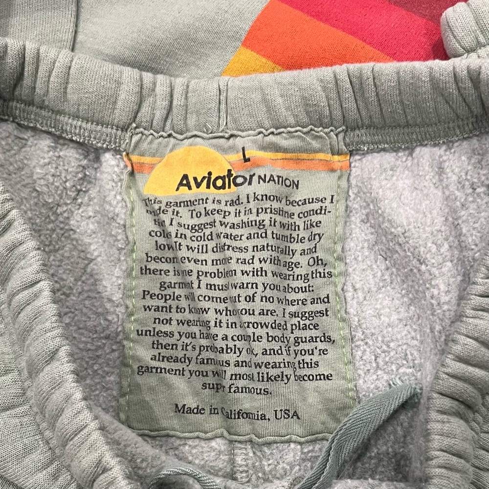 Aviator Nation Sweatsuit - M/L - Picture 7 of 8